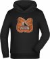 Preview: Hooded Sweatshirt Hoodie Kids - T-Rex Playing Chess i67